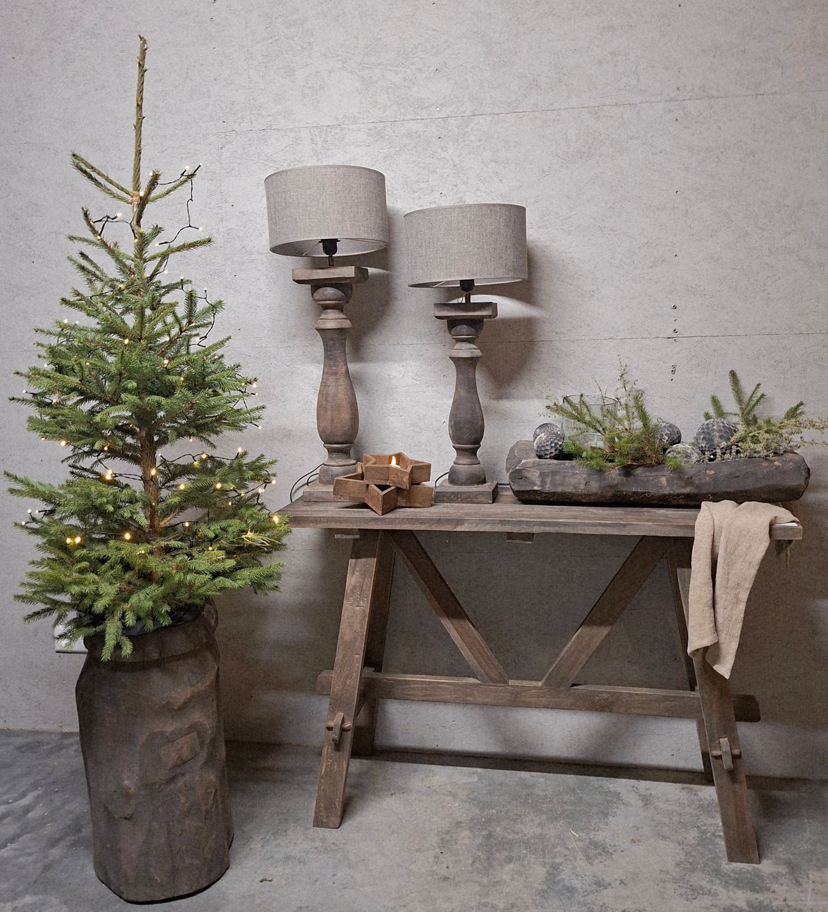 Antieke Trog Aura Peeperkorn