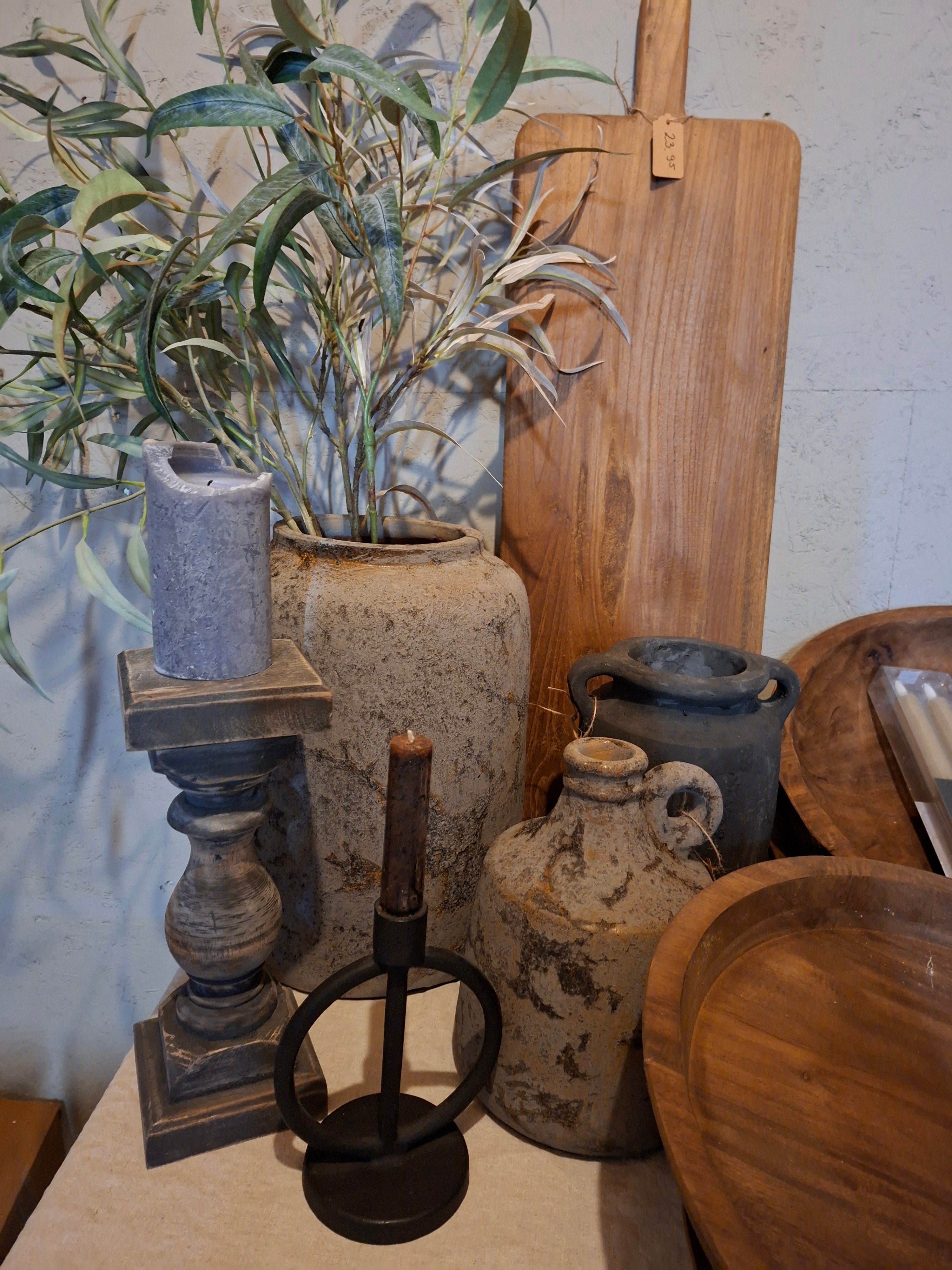 Houten plank met handvat