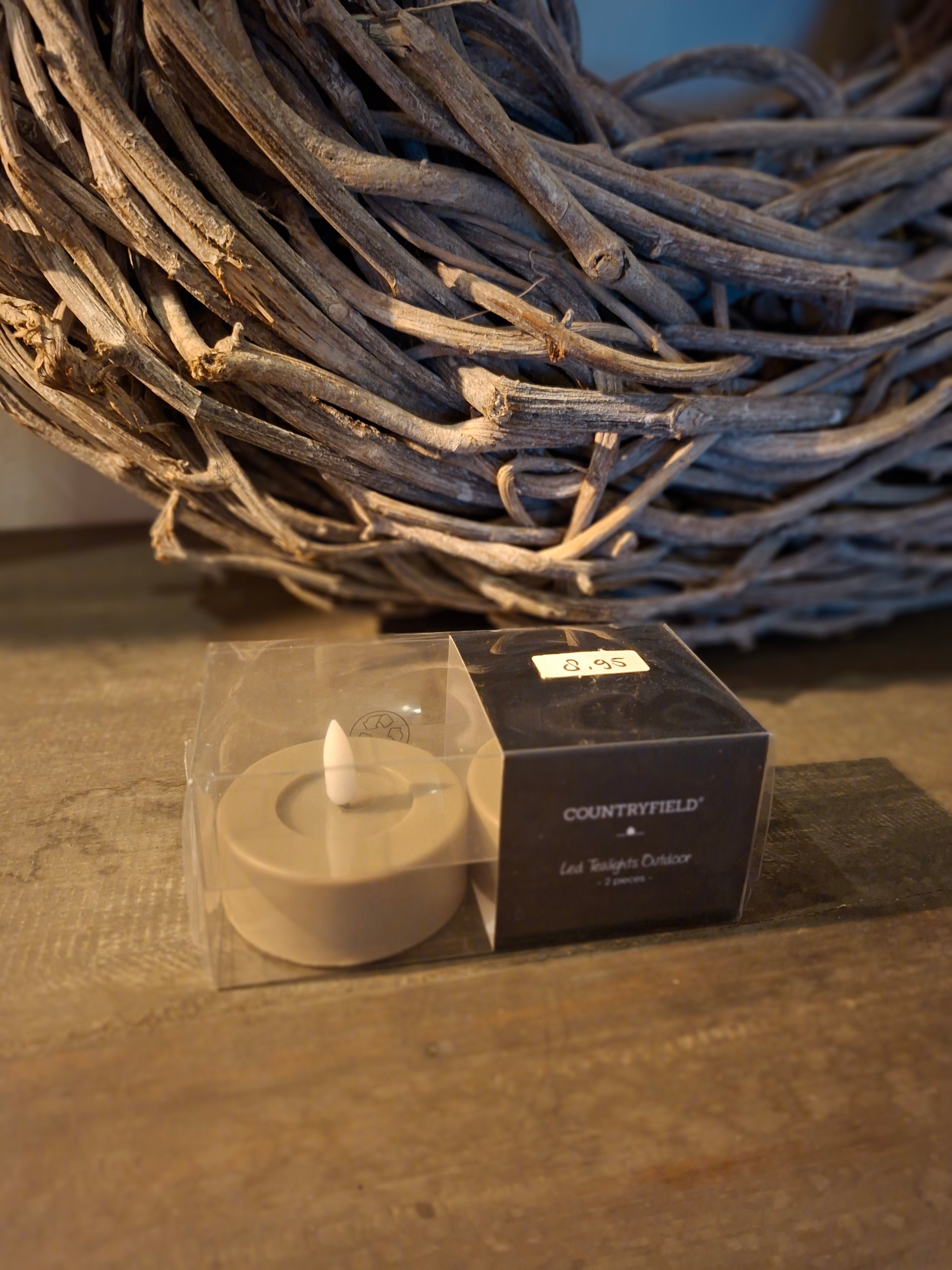 LED waxinelichtjes groot