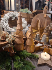 Oud roze kerstboom