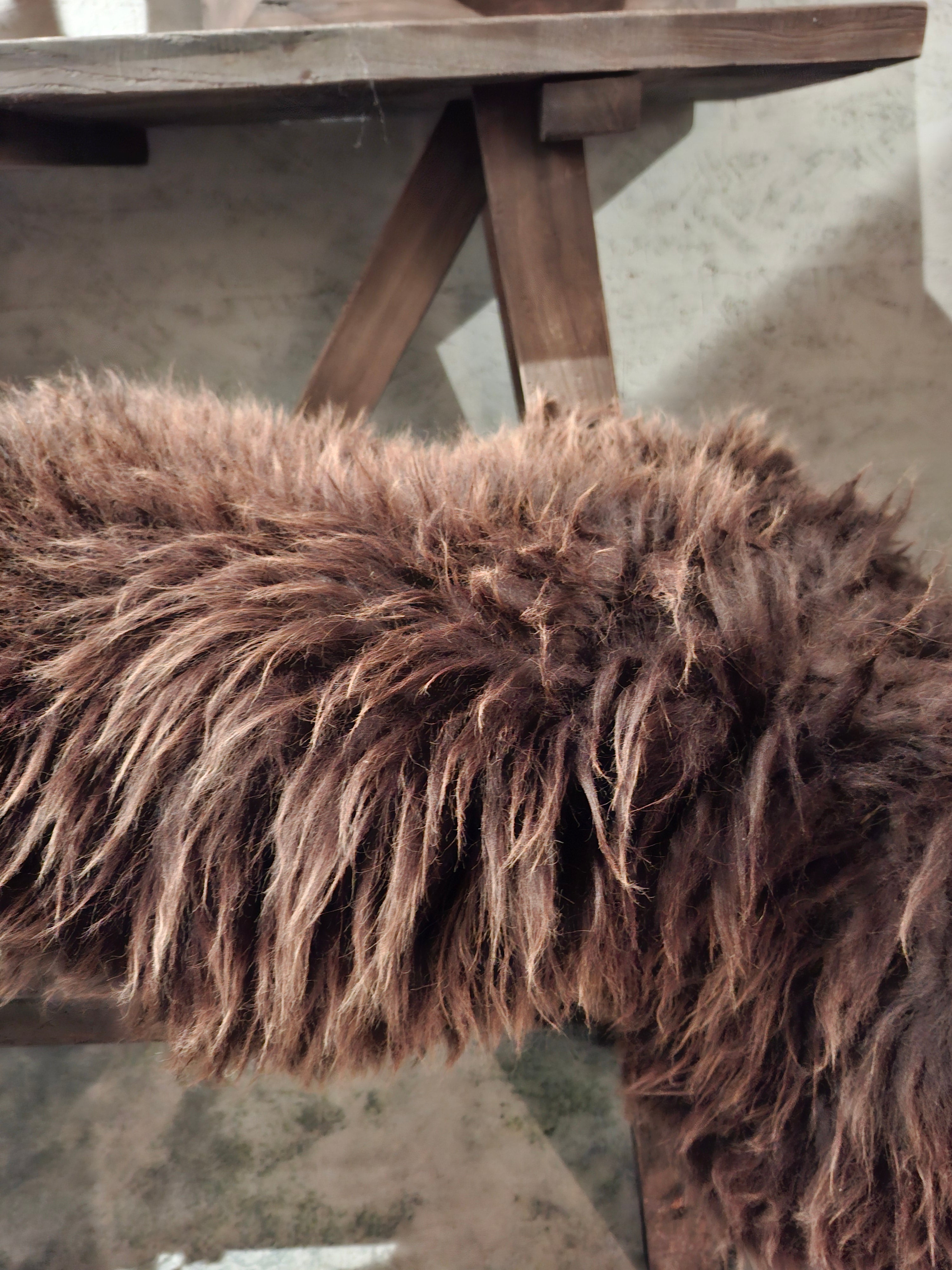 Schapenvacht bruin nummer 20