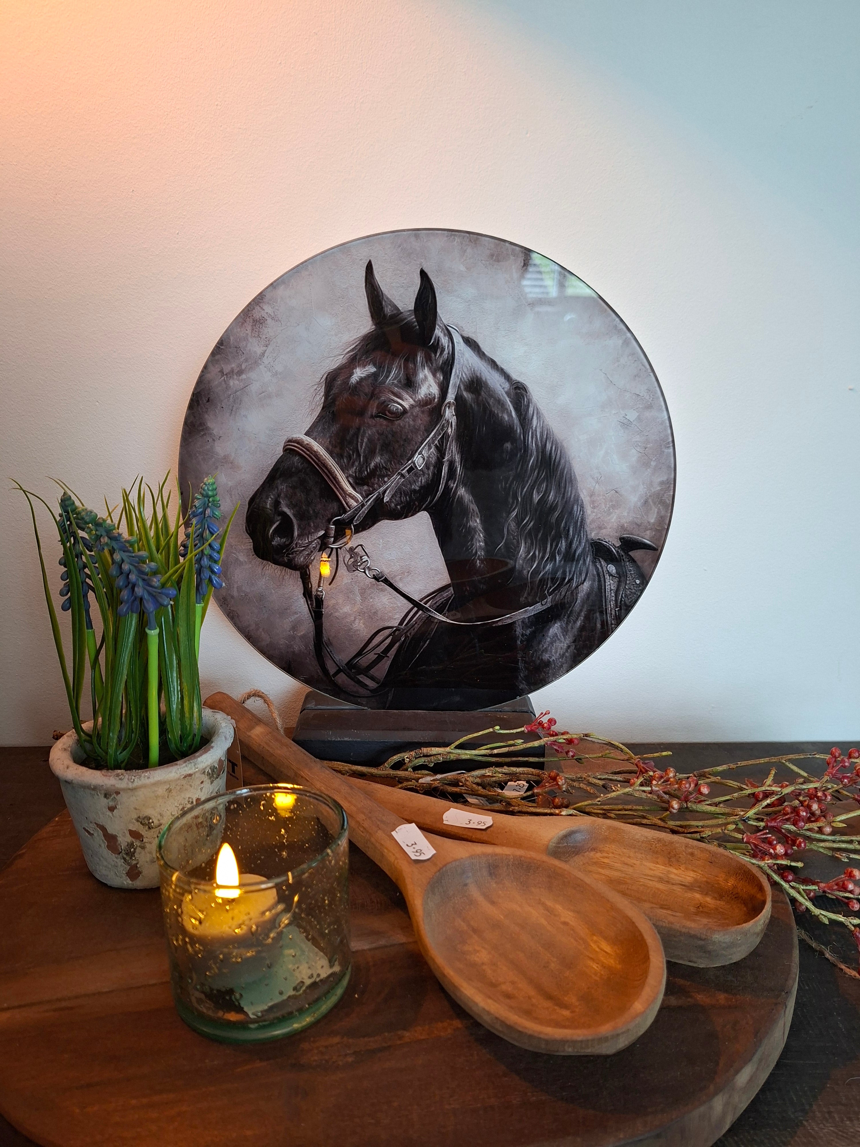 Ronde glazen afbeelding