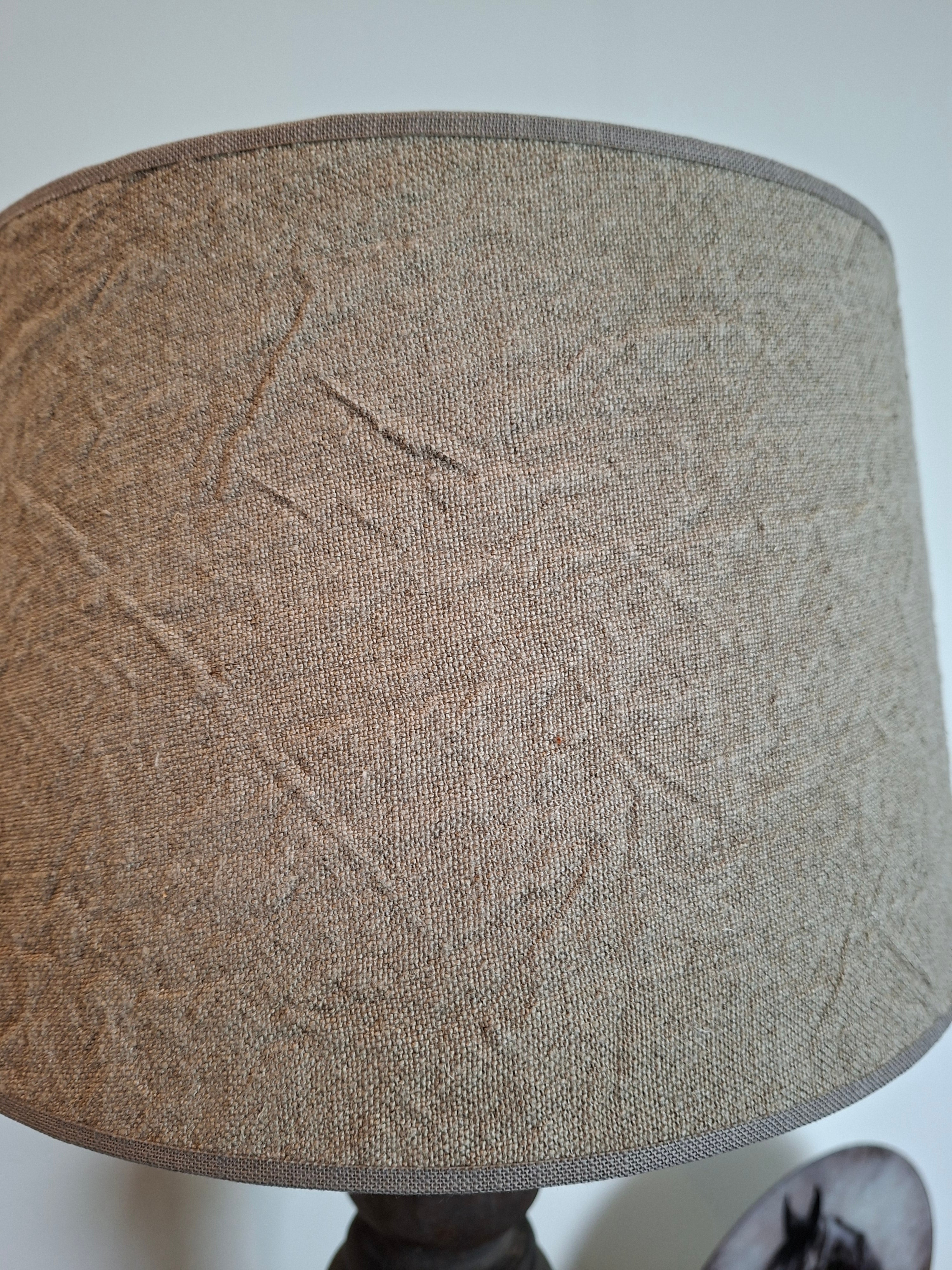 Linnen lampenkap beige