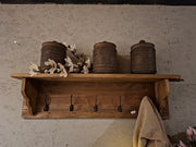 Bruin houten kapstok klein