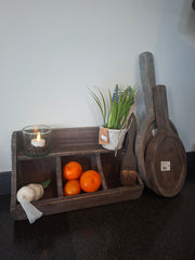 Houten gruttersbak klein