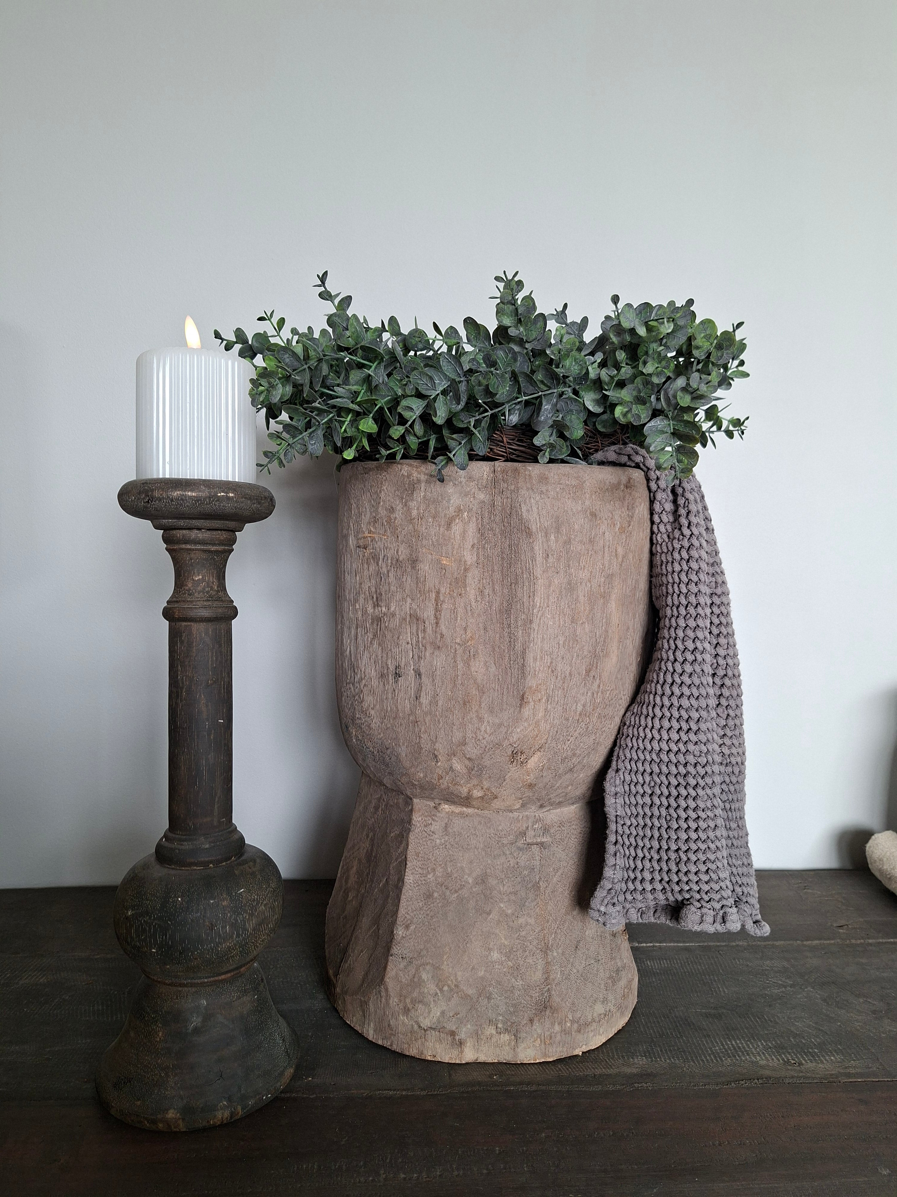 Houten Vijzel Aura Peeperkorn