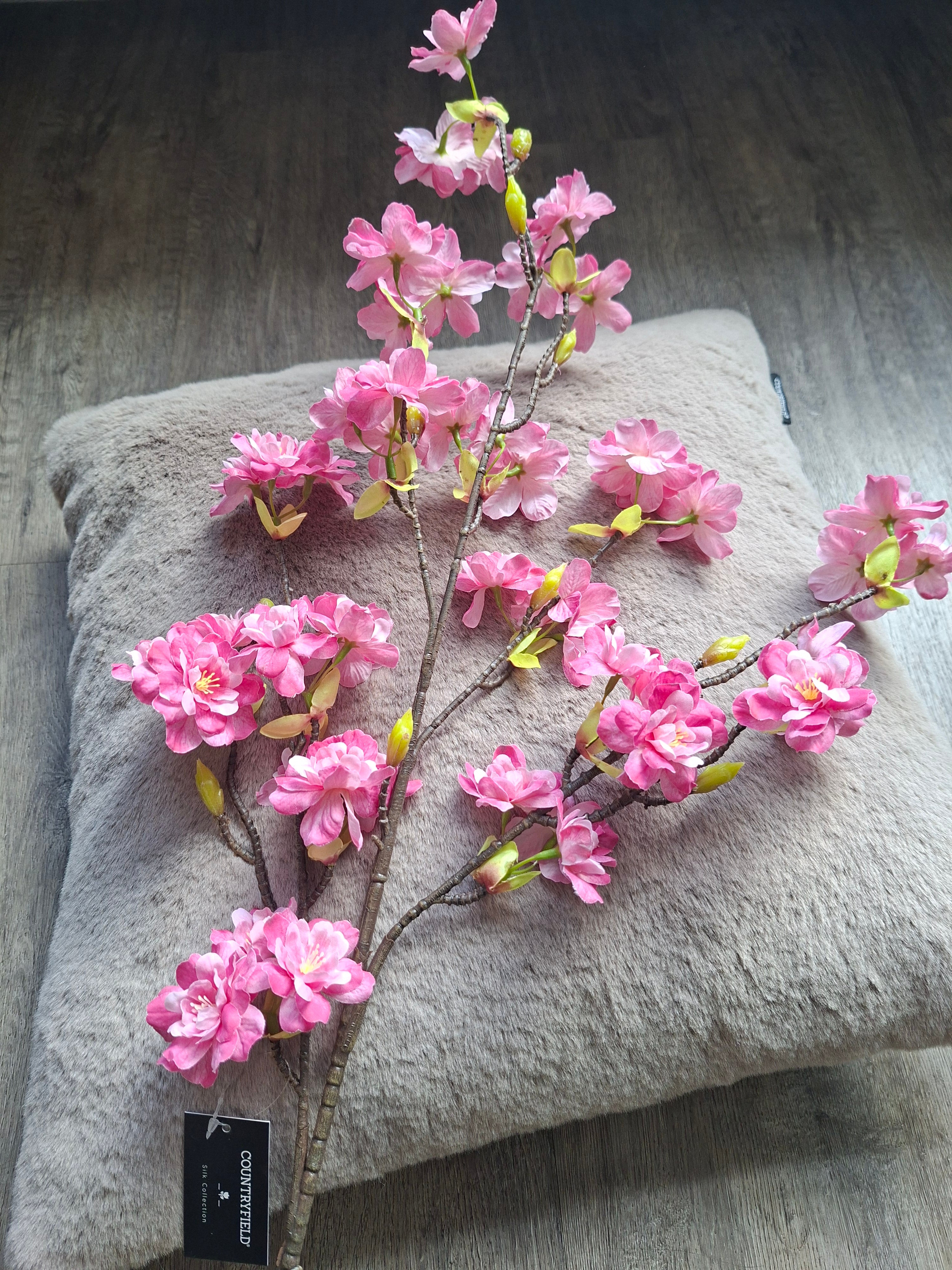 Zijdebloem Roze bloemen
