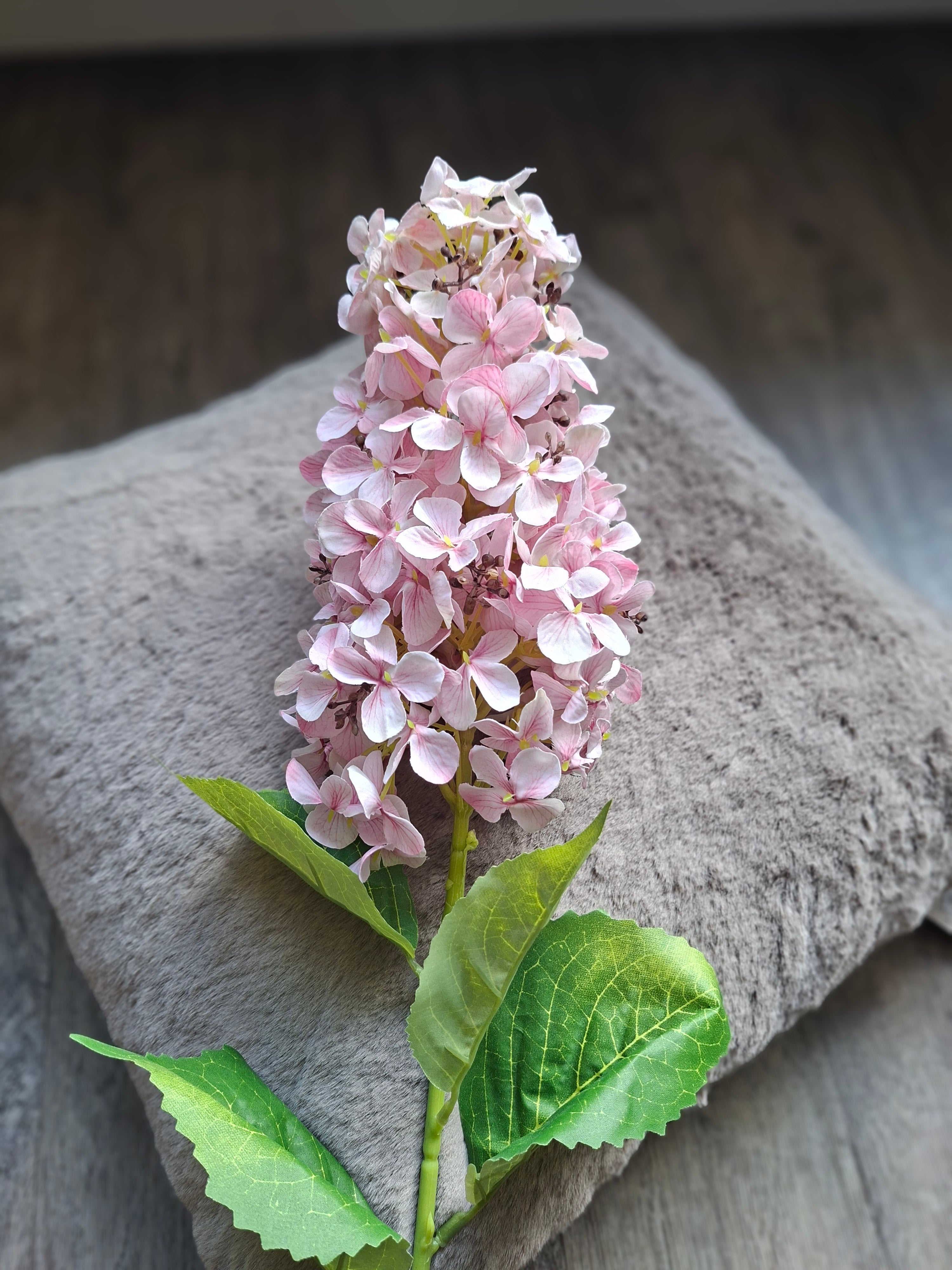 Zijdebloemen Pluim Hortensia roze