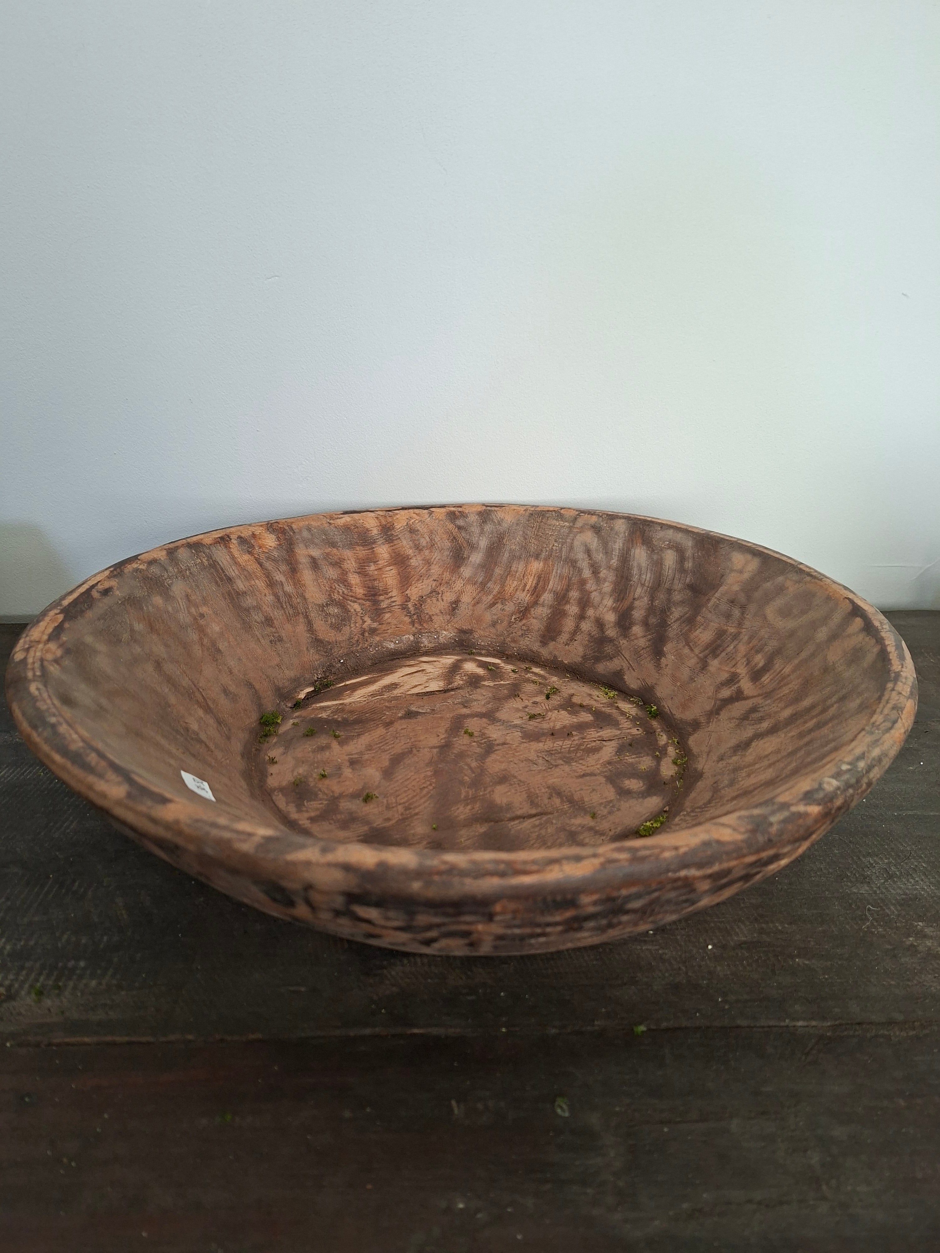 Diepe houten schaal