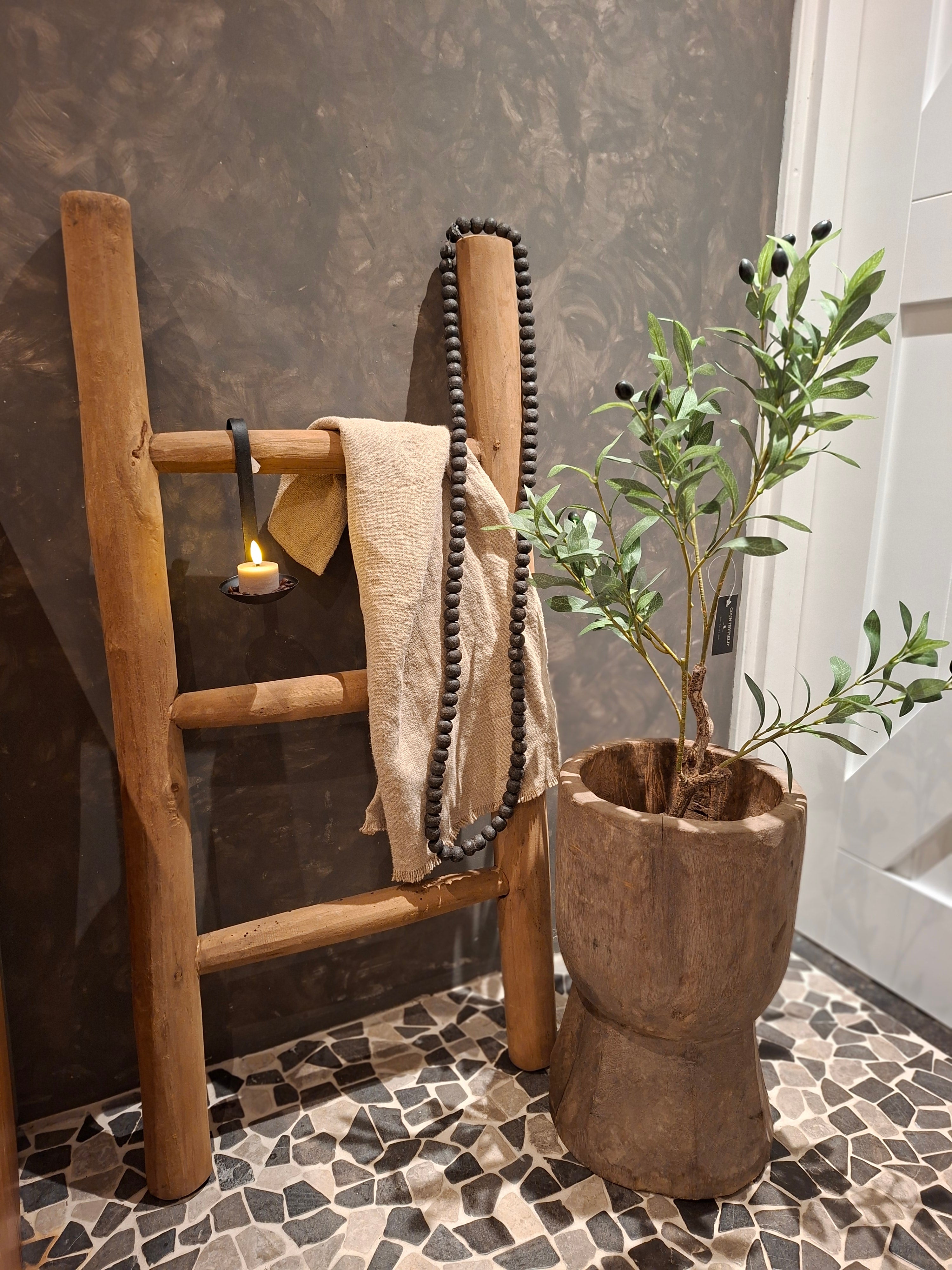 Houten decoratieladder