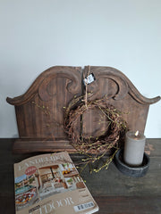 Houten ornament 2-delig