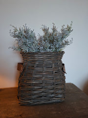 Korte decoratietak groen/grijs