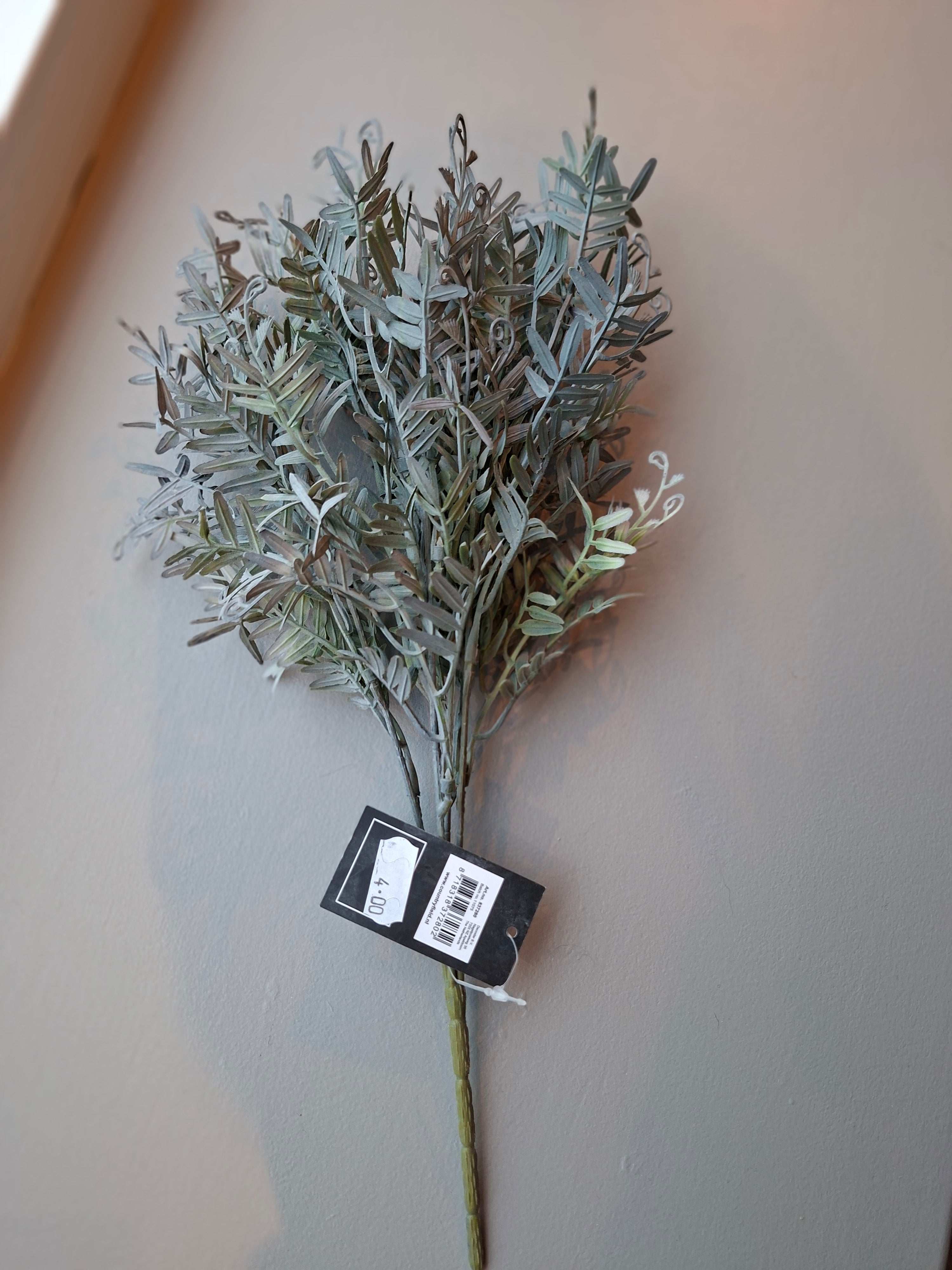 Korte decoratietak groen/grijs