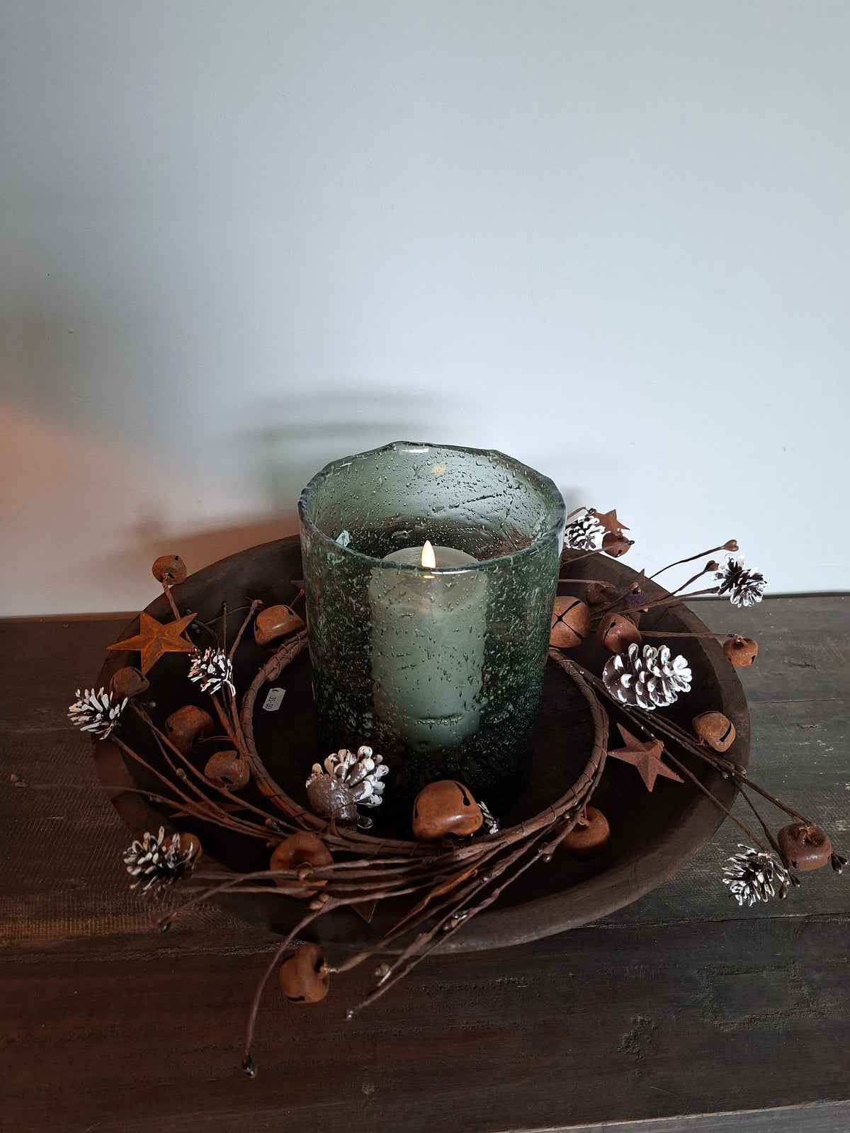 Kerst krans roest