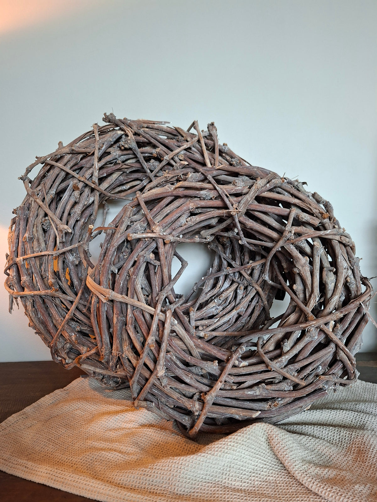 Houten krans groot