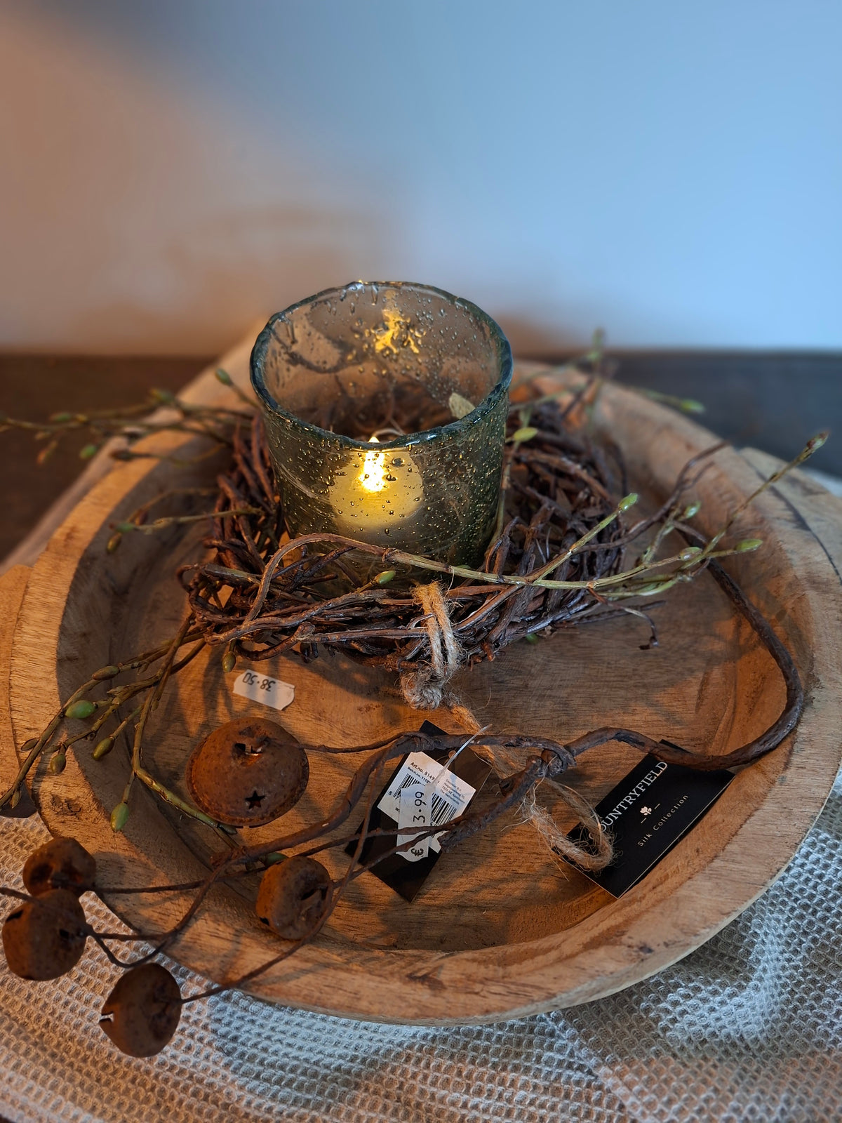 Kerstbel tak roest kort