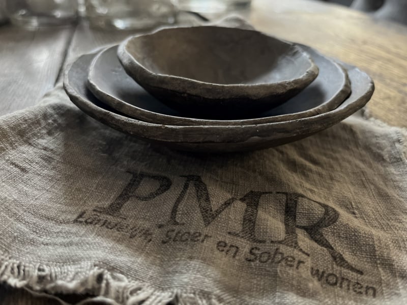 Tapa schaaltjes van beton PMR